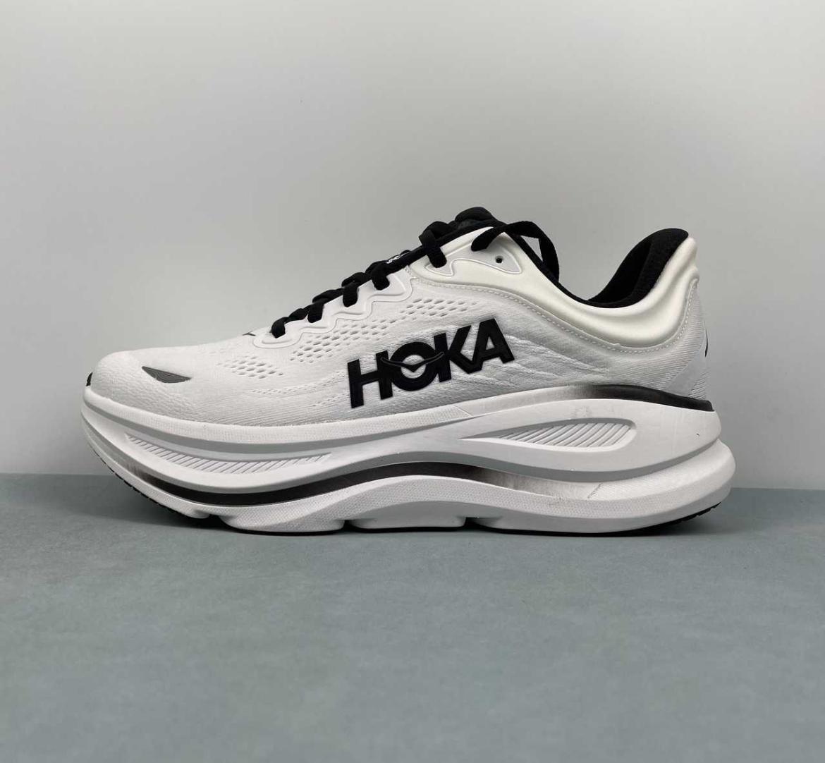 Hoka Bondi 9 White/Black