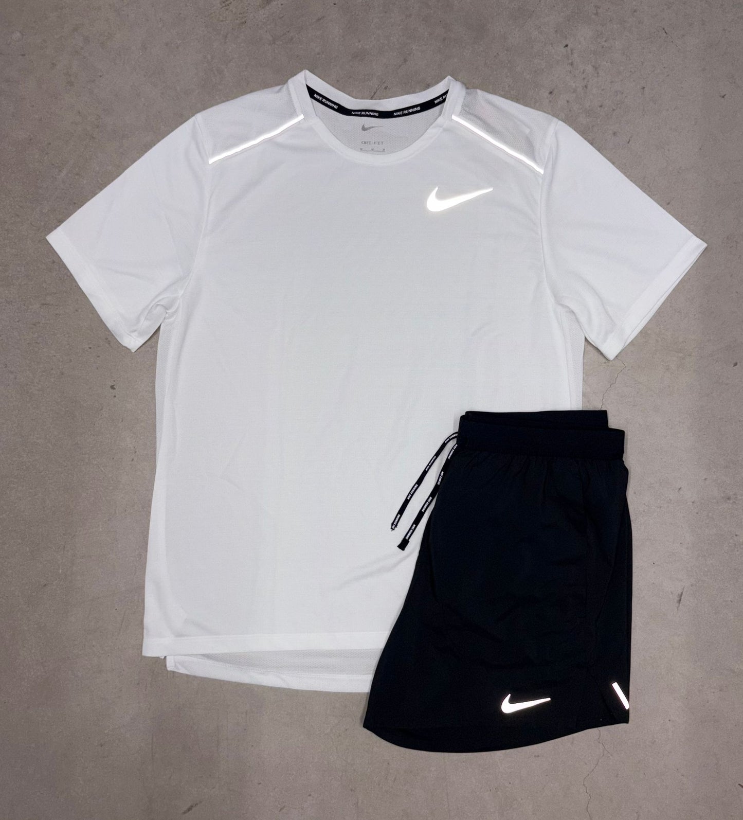 Nike White Miler / Flex Set