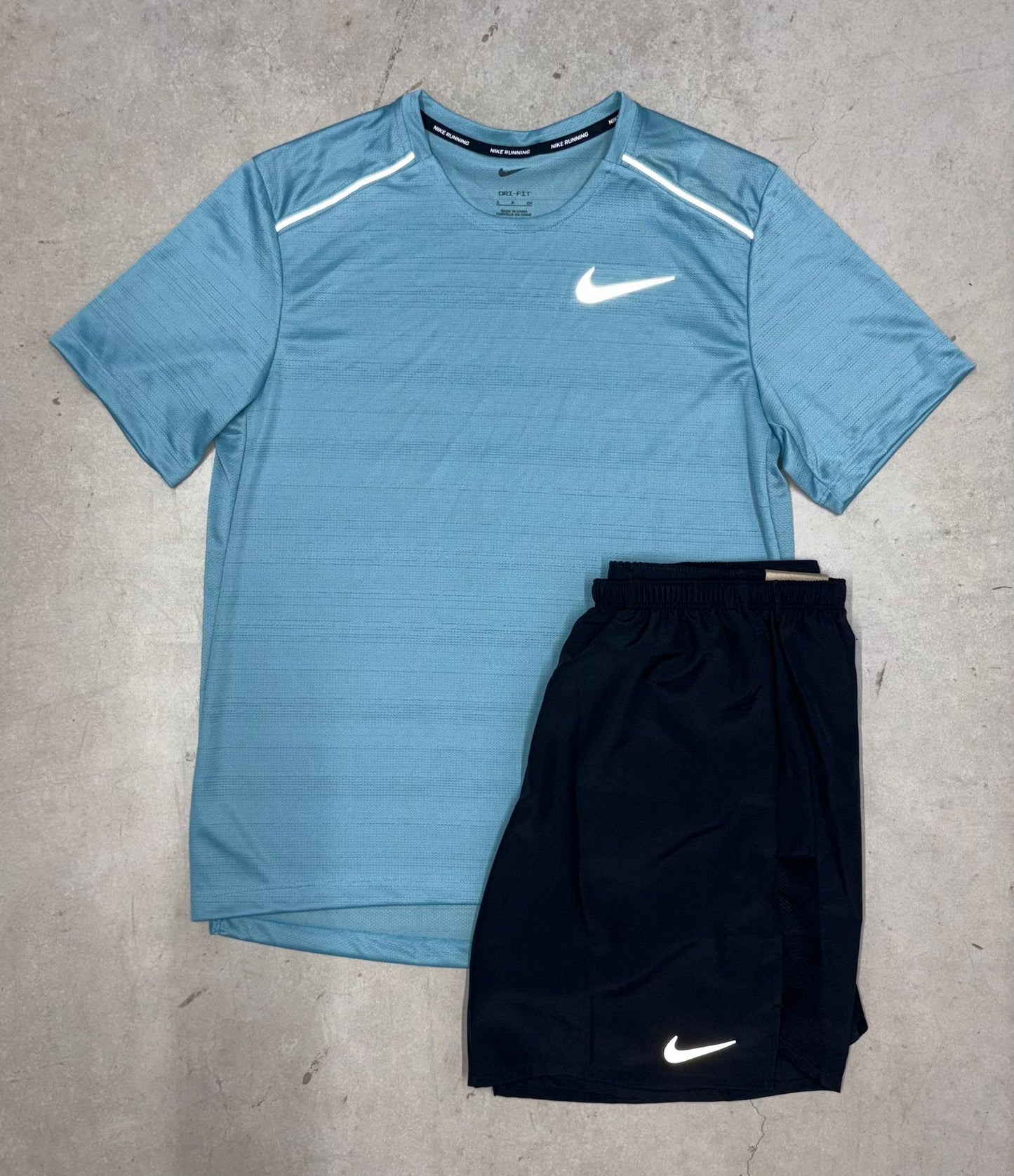 Nike Miler 1.0 Denim Blue Set