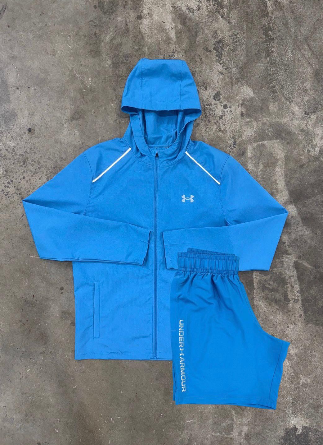 Under Armour Launch Ether Blue Set