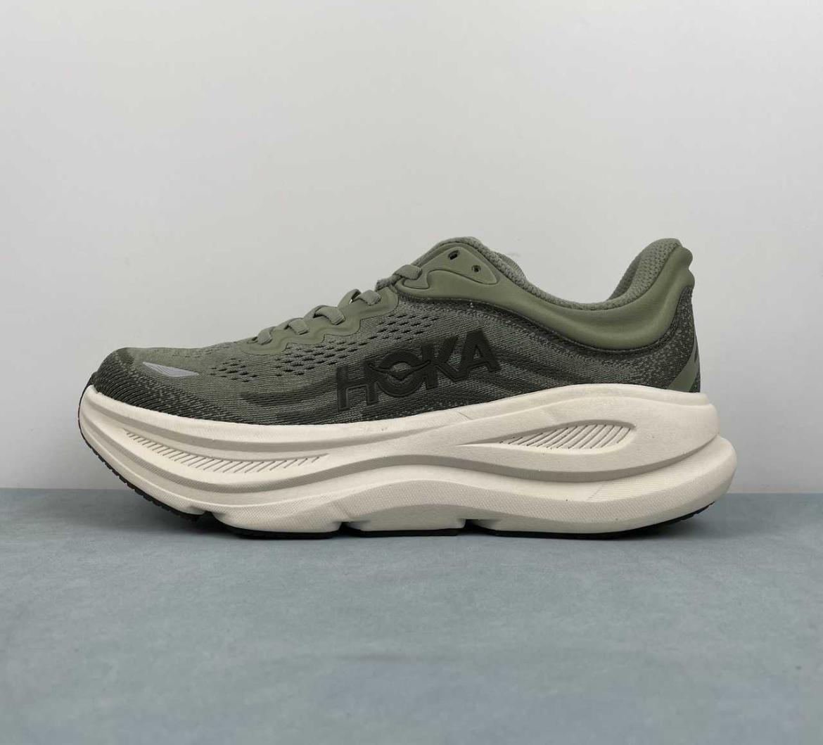 Hoka Bondi 9 Khaki