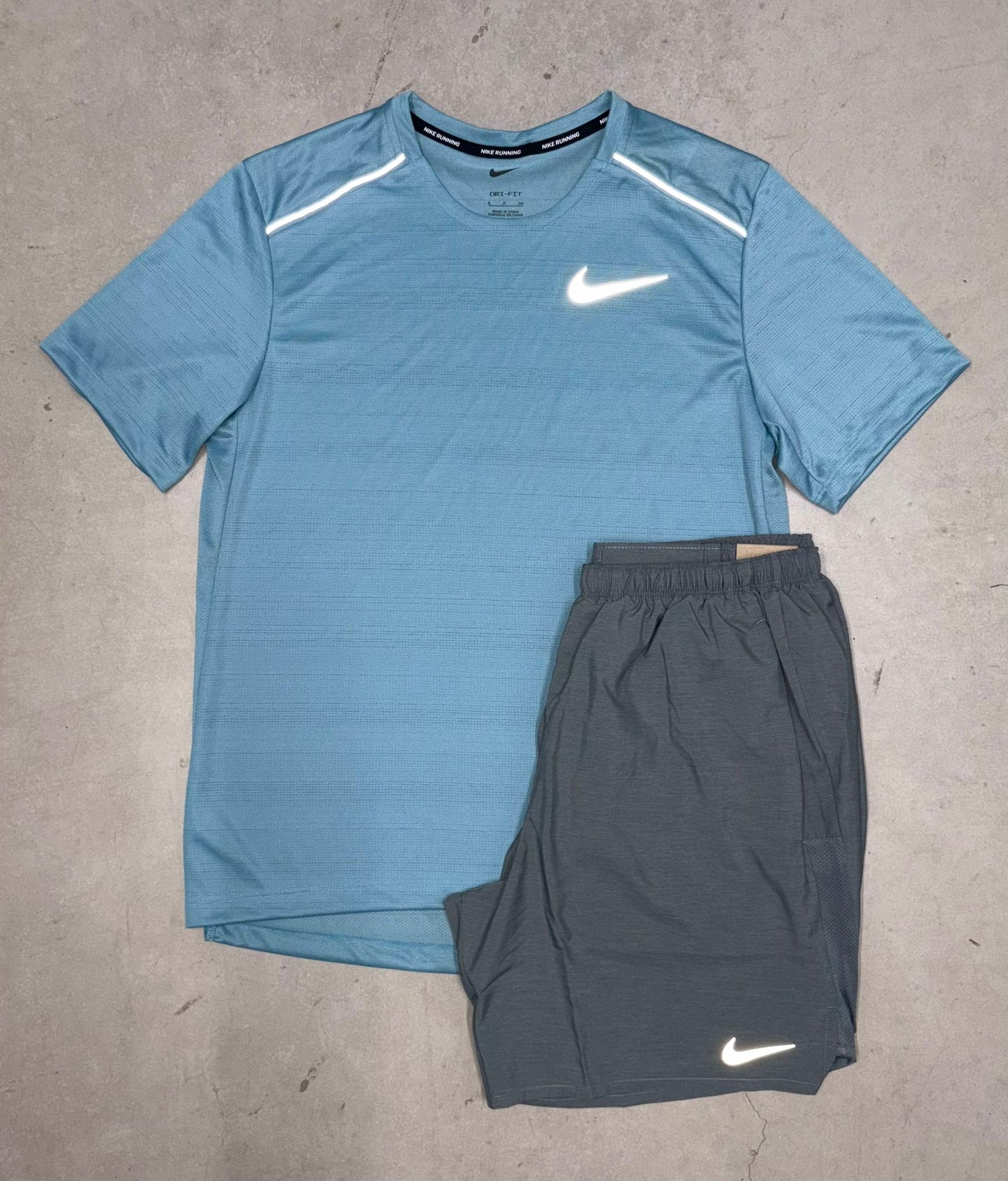 Nike Miler 1.0 Denim Blue Set