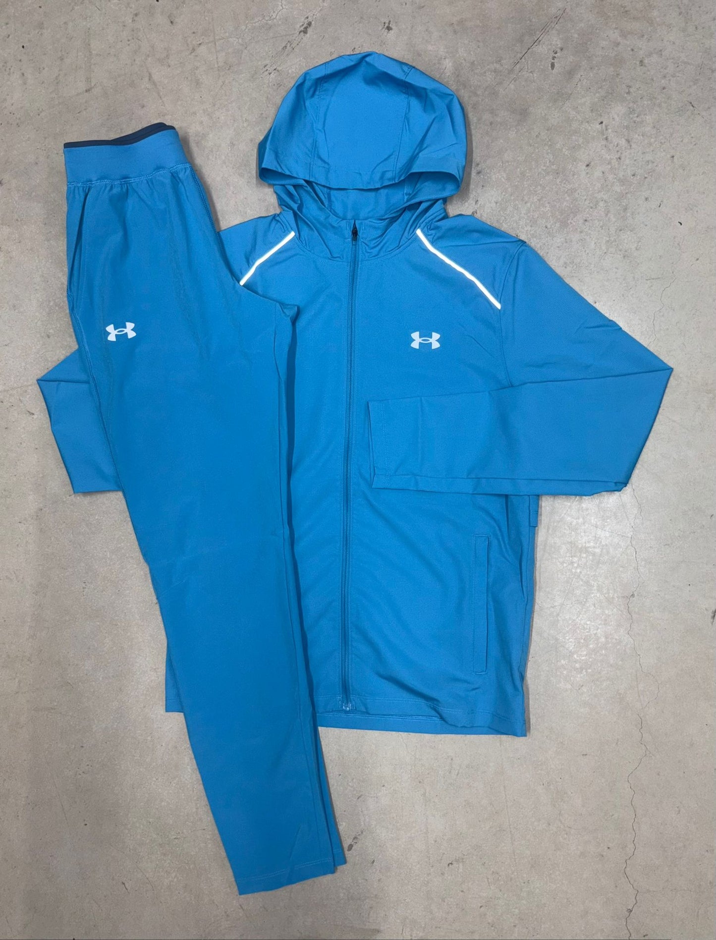 Under Armour Launch Ether Blue Set